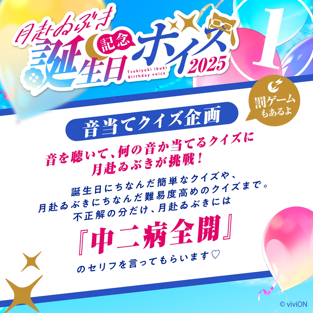 あおぎり高校 月赴ゐぶき 誕生日記念グッズ&ボイス2025全部入りセット
