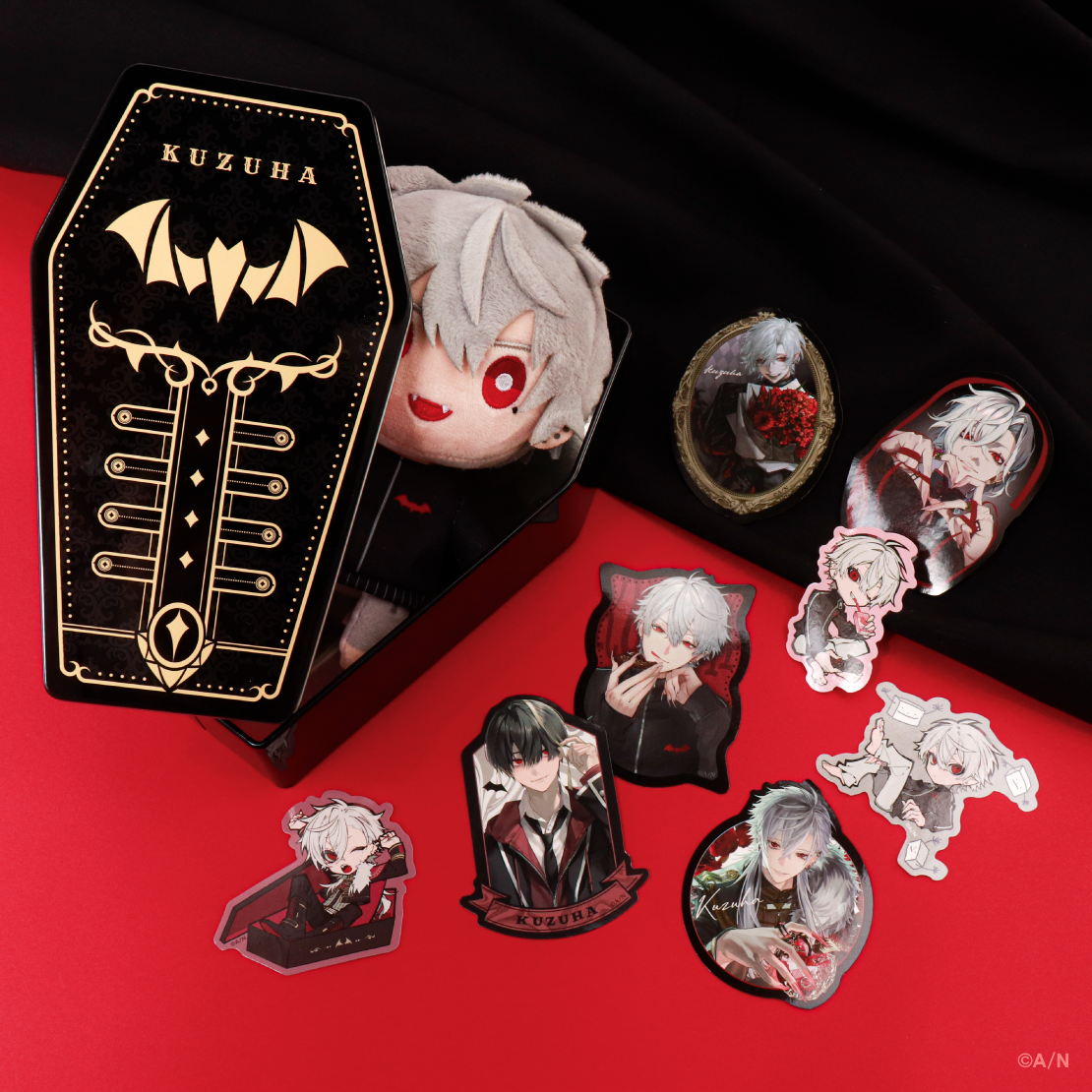【Happy B-day to Kuzuha】缶入りステッカーセットの商品画像