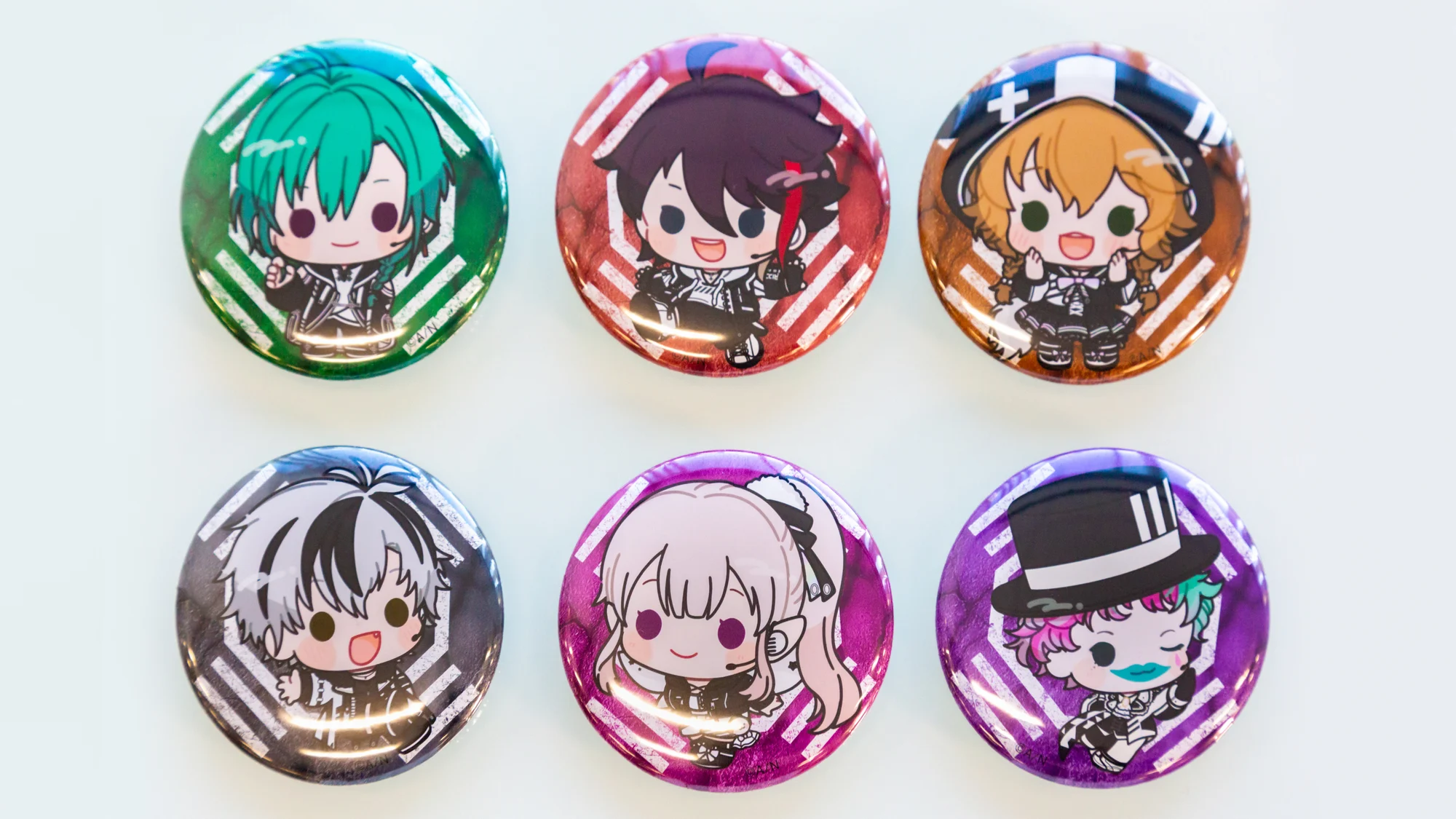 【Rain Drops SQUALL】ミニキャラ缶バッジの商品画像