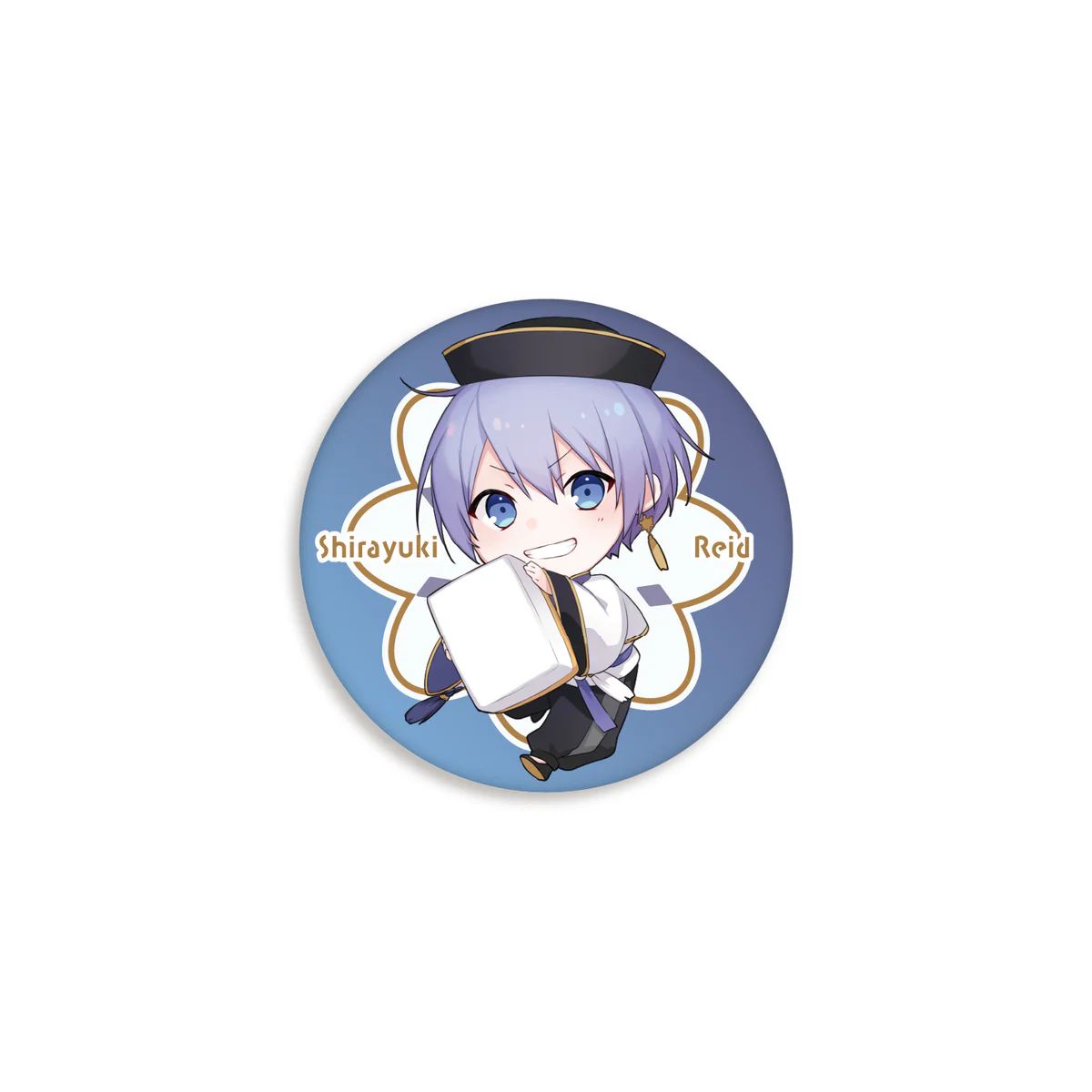 【白雪レイド】5周年記念 缶バッジ B