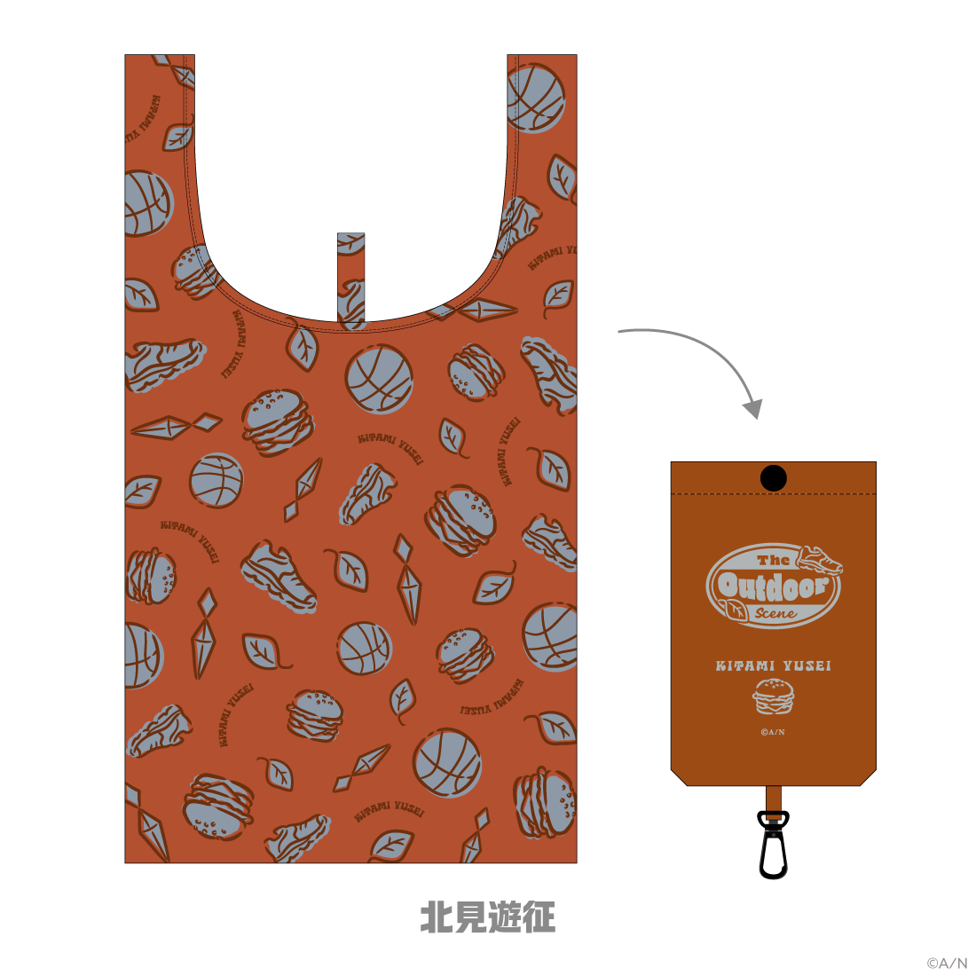【The Outdoor Scene】エコバッグ