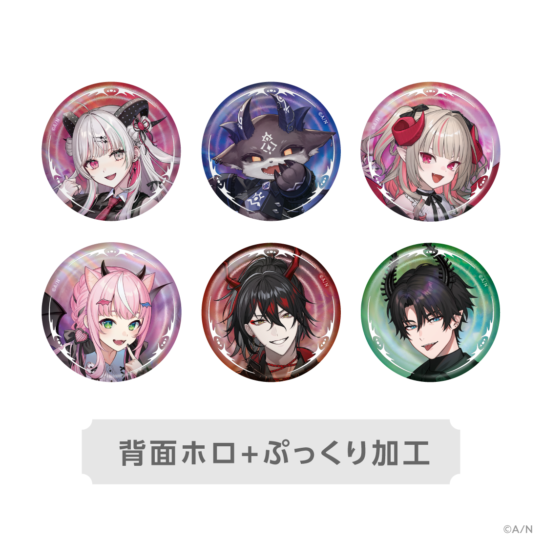 【Devil's Invitation】ランダム缶バッジの公式画像