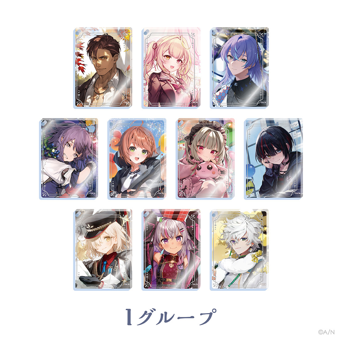 【にじさんじ ノスタルジアコレクション】アクリルブロックキーホルダー Iグループ 【にじさんじ ノスタルジアコレクション】アクリルブロックキーホルダー 先斗寧