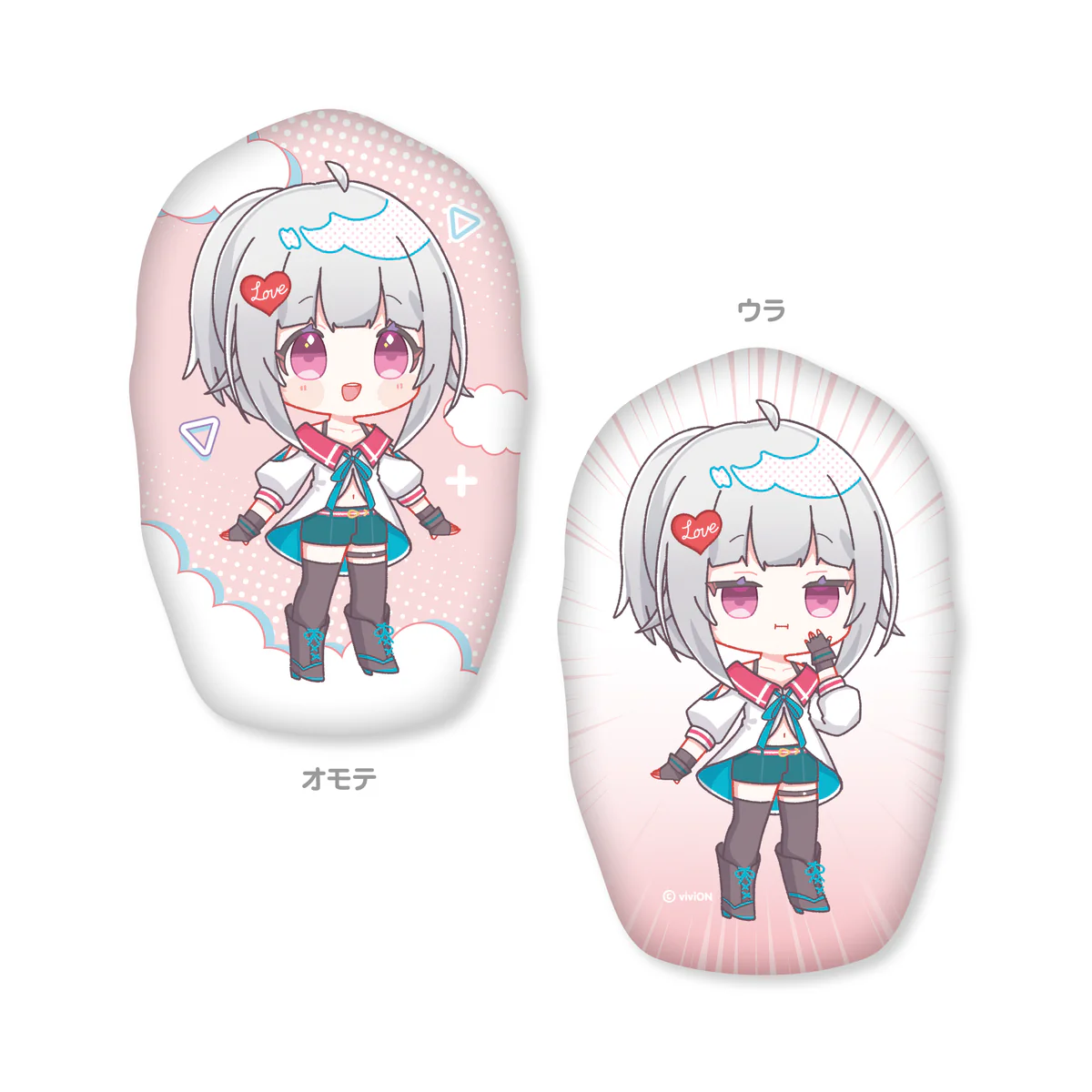あおぎり高校 ぽぷらーと ダイカットクッション 萌実の公式画像