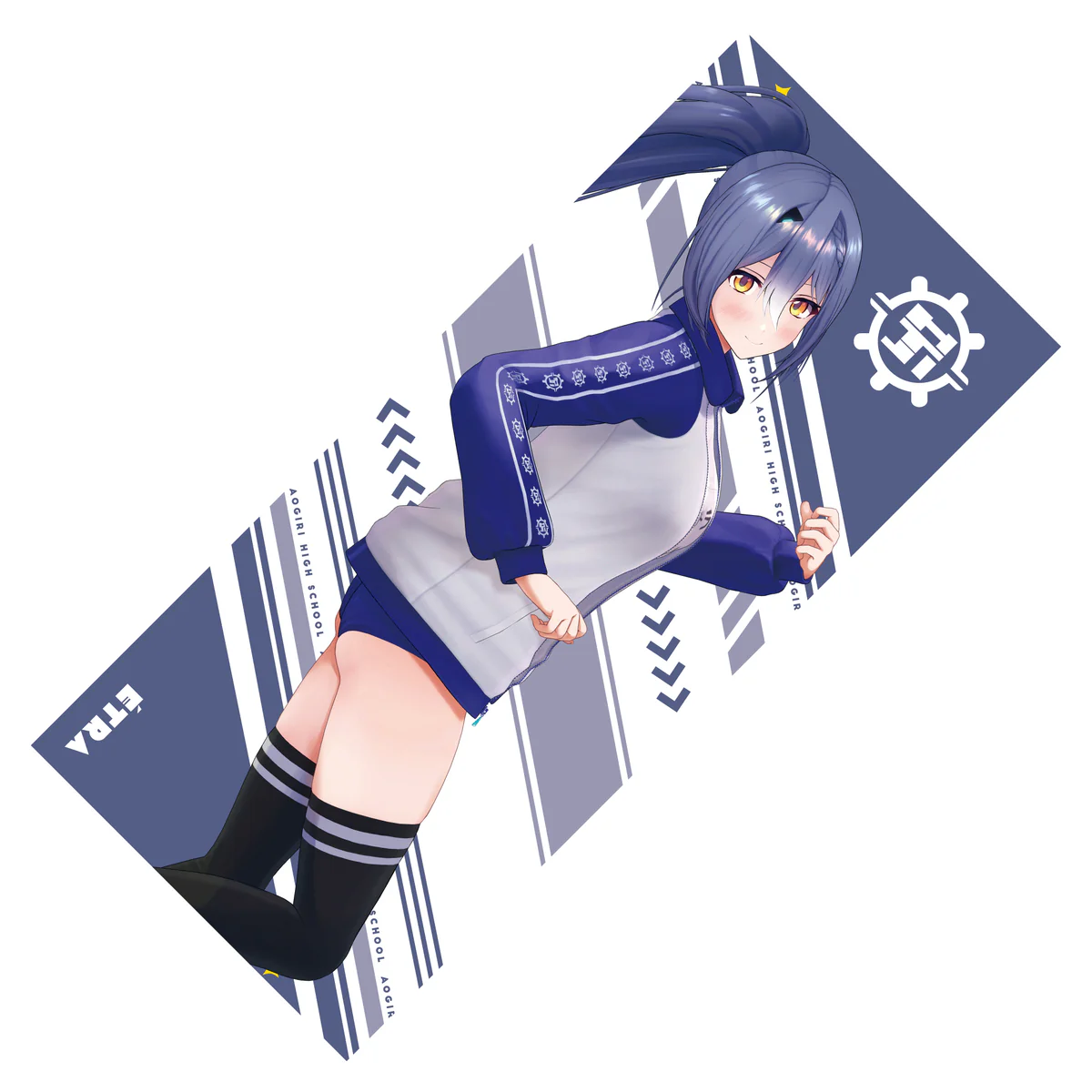 あおぎり高校 フェイスタオル エトラの公式画像