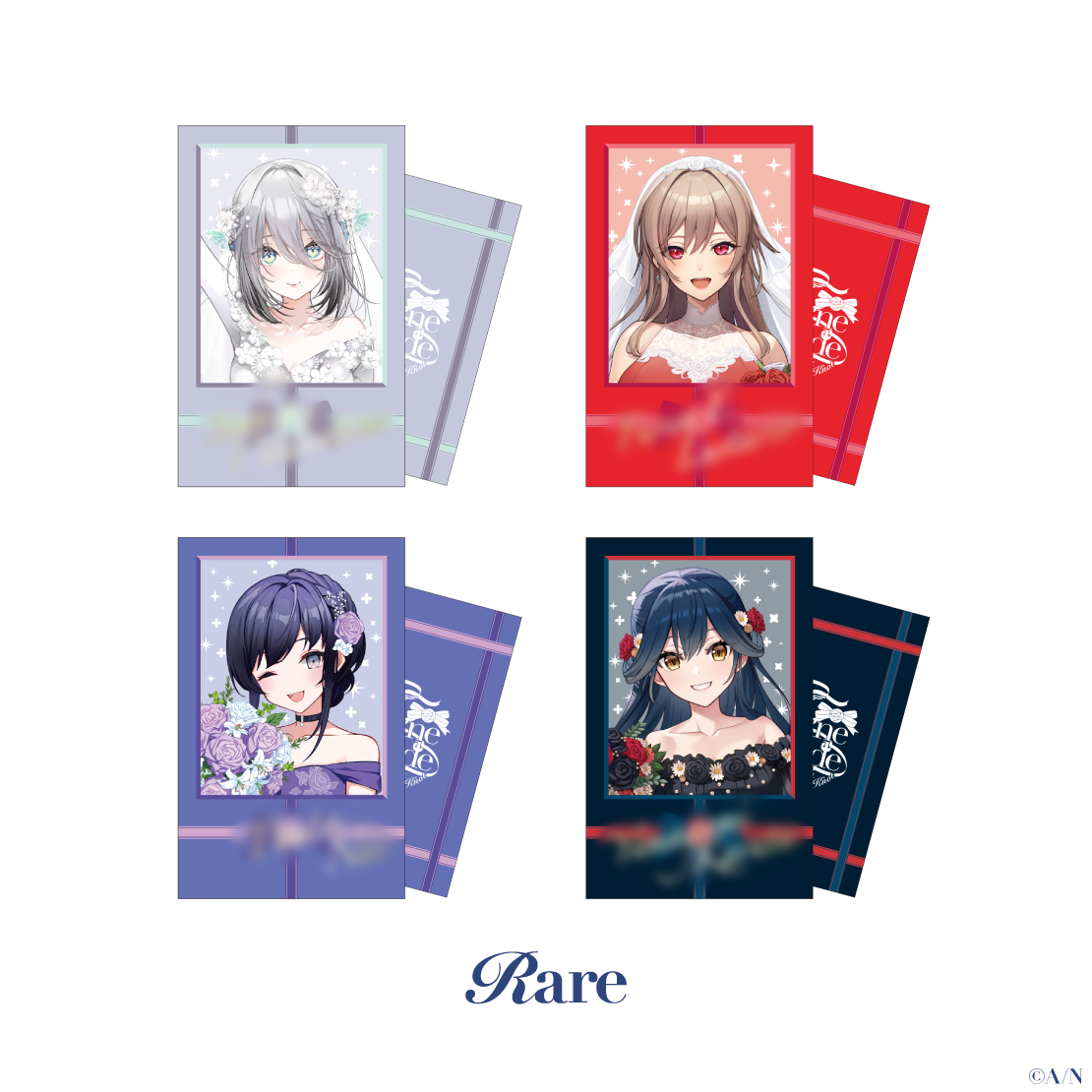 【ジューンブライド2024 ~Rose Ribbon Knot ~】ランダムチェキ風カード Bグループの商品画像