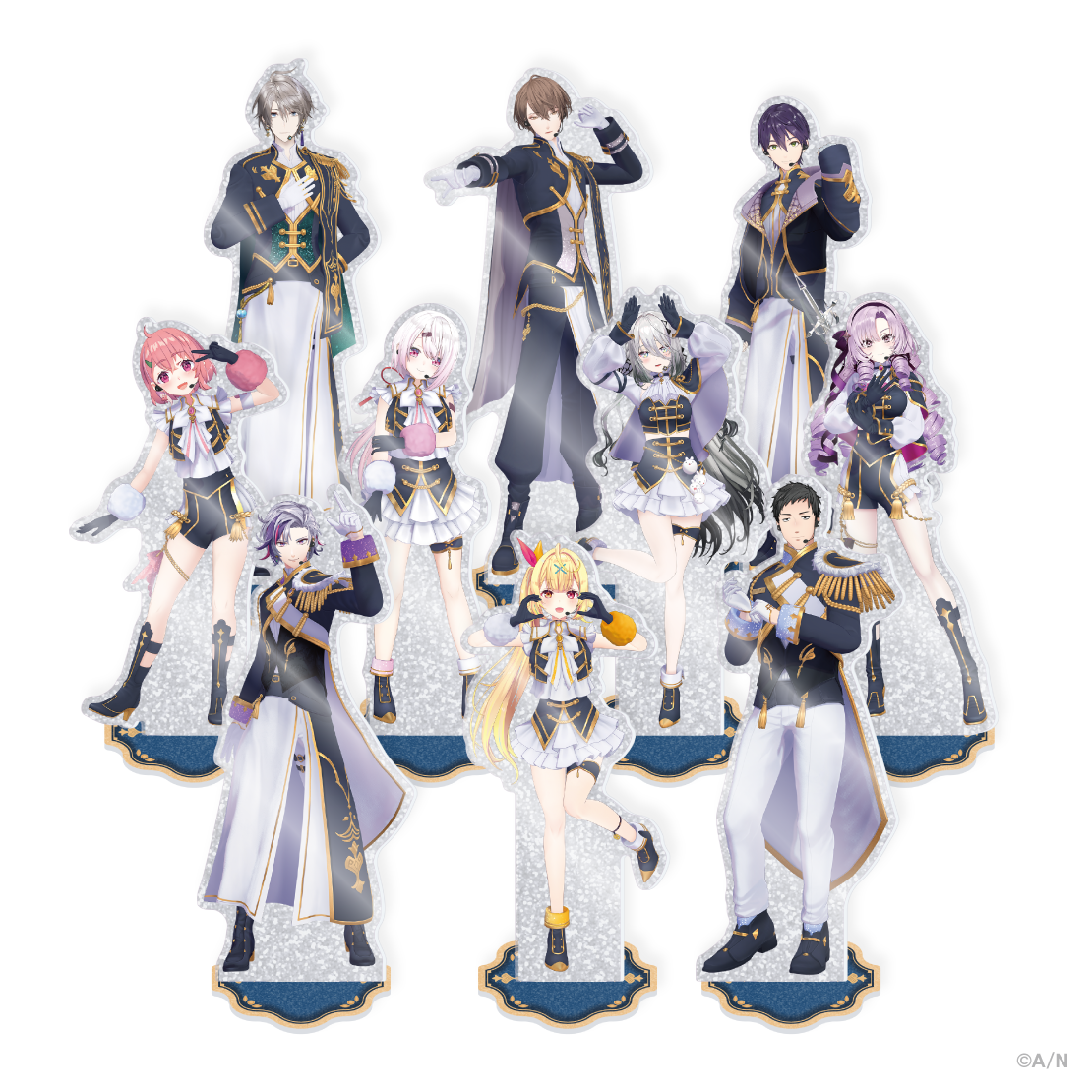 【共通衣装3Dグッズ vol.1】ラメアクリルスタンド ソフィア・ヴァレンタインの公式画像