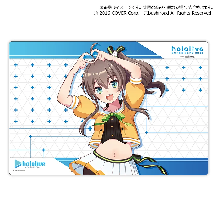ブシロード ラバーマットコレクションV2 エクストラ 1期生 Vol.10 hololive SUPER EXPO 2022『夏色まつり』の公式画像