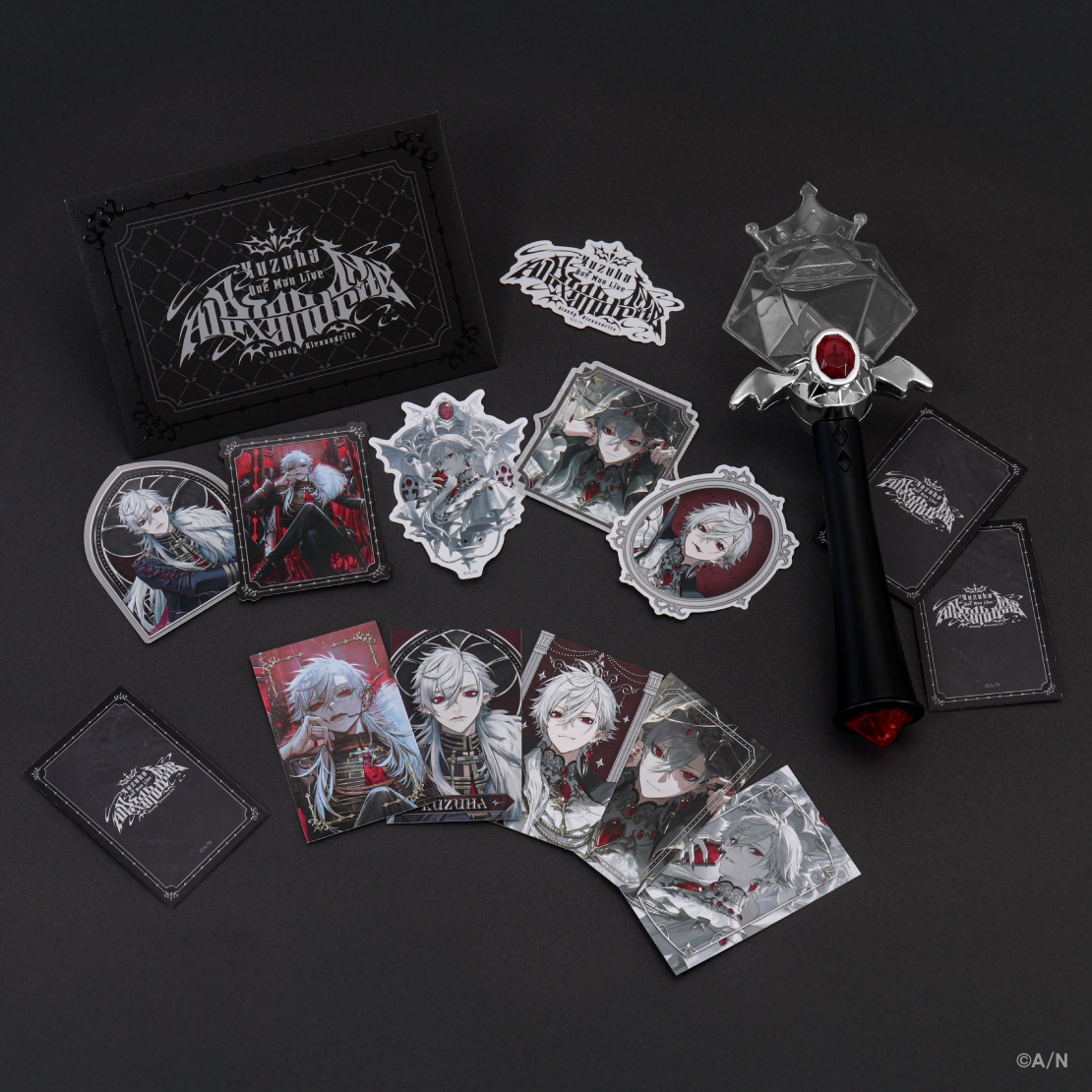 【葛葉 ワンマン LIVE】封筒入りステッカーセット【Kuzuha One-Man Live Bloody Alexandrite】の商品画像