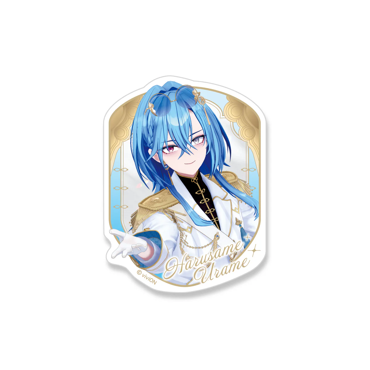 あおぎり高校 春雨麗女 Live衣装グッズ ステッカー