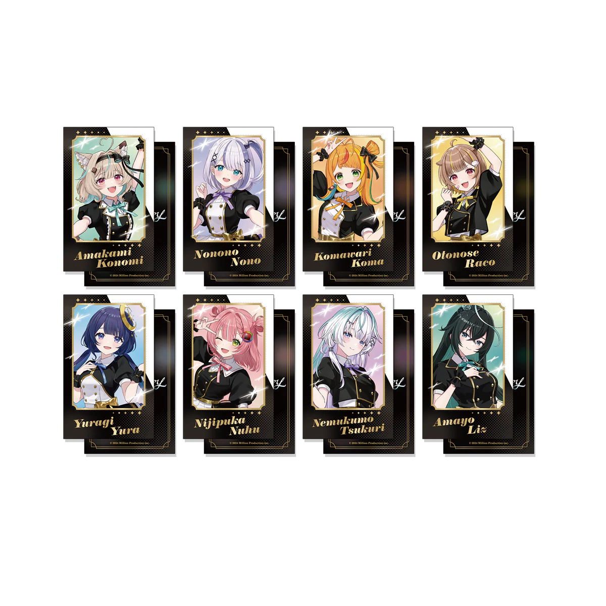 ミリプロ 1st Live「Million Story」ランダムチェキ風カードの公式画像