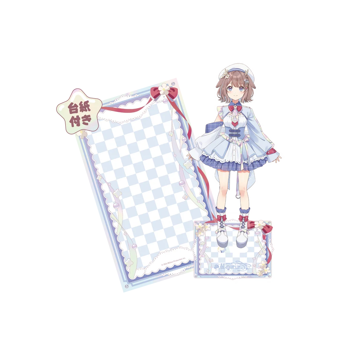 鹿乃まほろ加入記念グッズ アクリルスタンドB 鹿乃まほろ加入記念グッズ アクリルスタンドBの公式画像