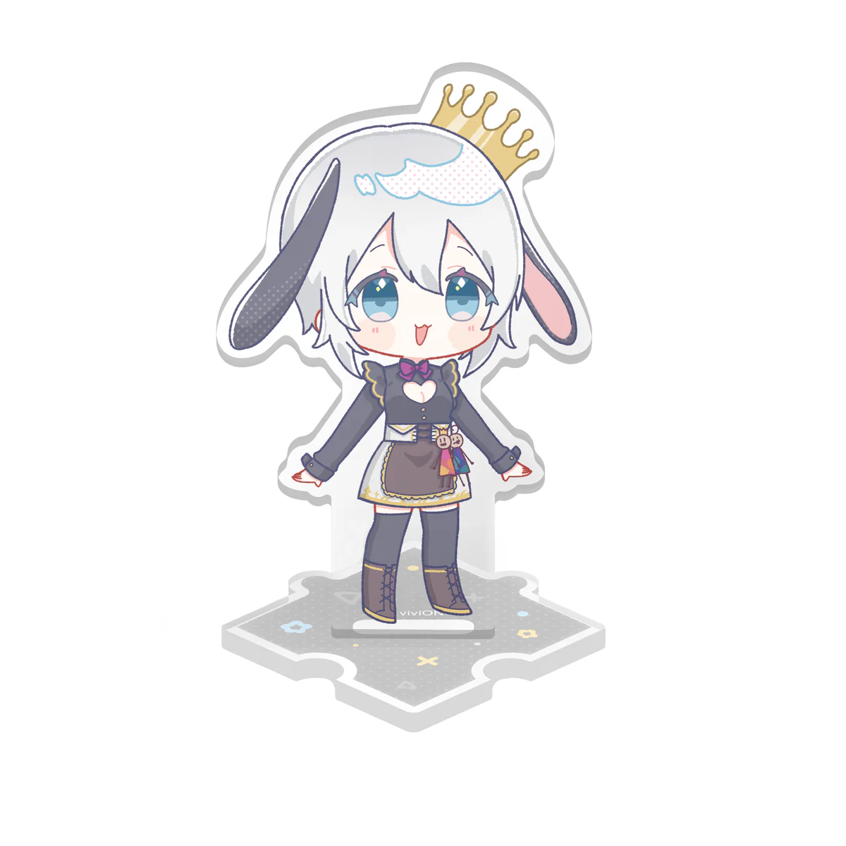 あおぎり高校 ぽぷらーと ミニアクリルスタンド 山黒音玄