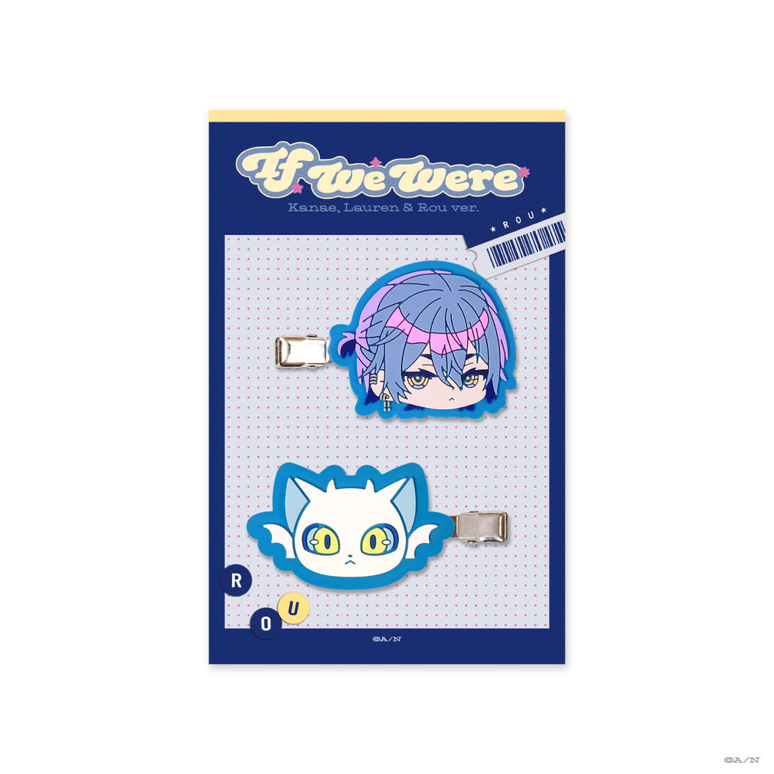 【If We Were ~Kanae, Lauren & Rou ver.~】ヘアクリップセットの商品画像