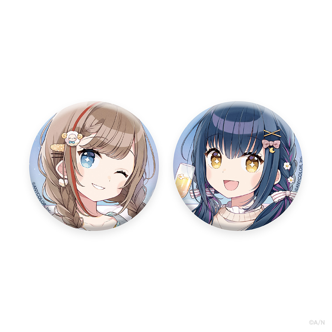 【オリジナルグッズ】やまなつ 缶バッジ 来栖夏芽の公式画像