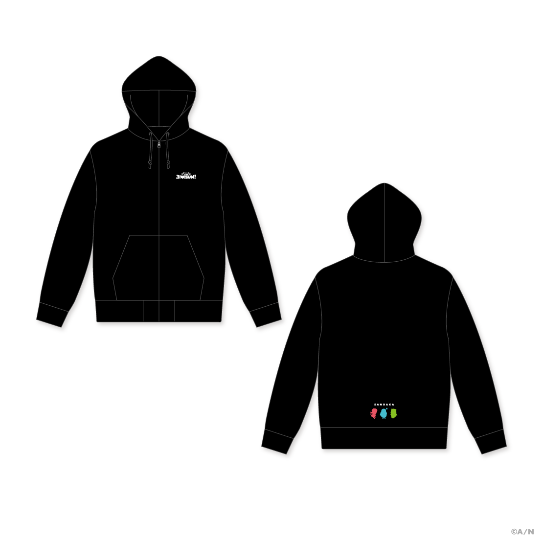 【さんばか 5th Anniversary Live ～3！参！SUN！～】パーカーの公式画像