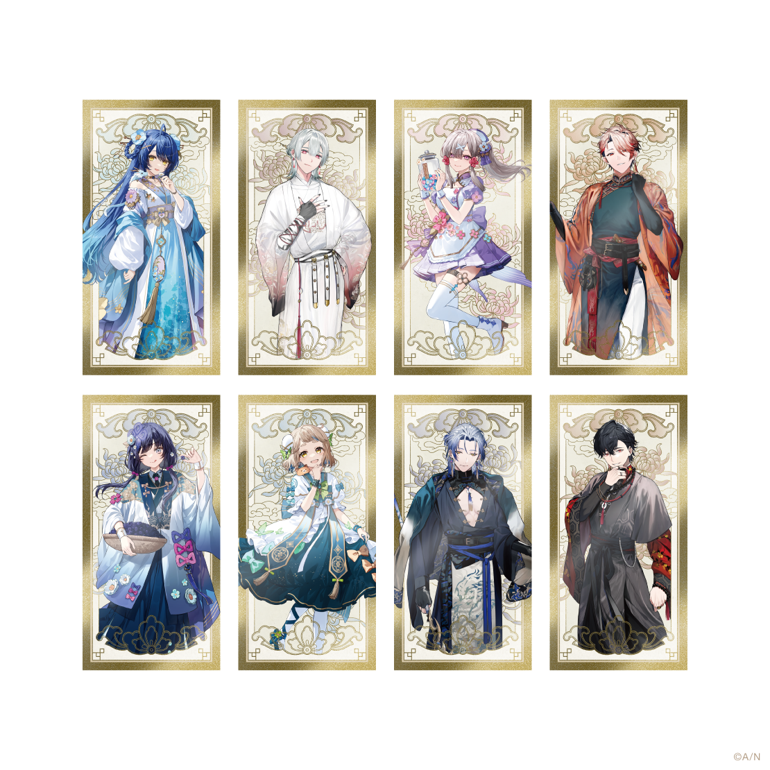 【にじさんじ 中華絵巻】ランダム絵巻風カードの公式画像