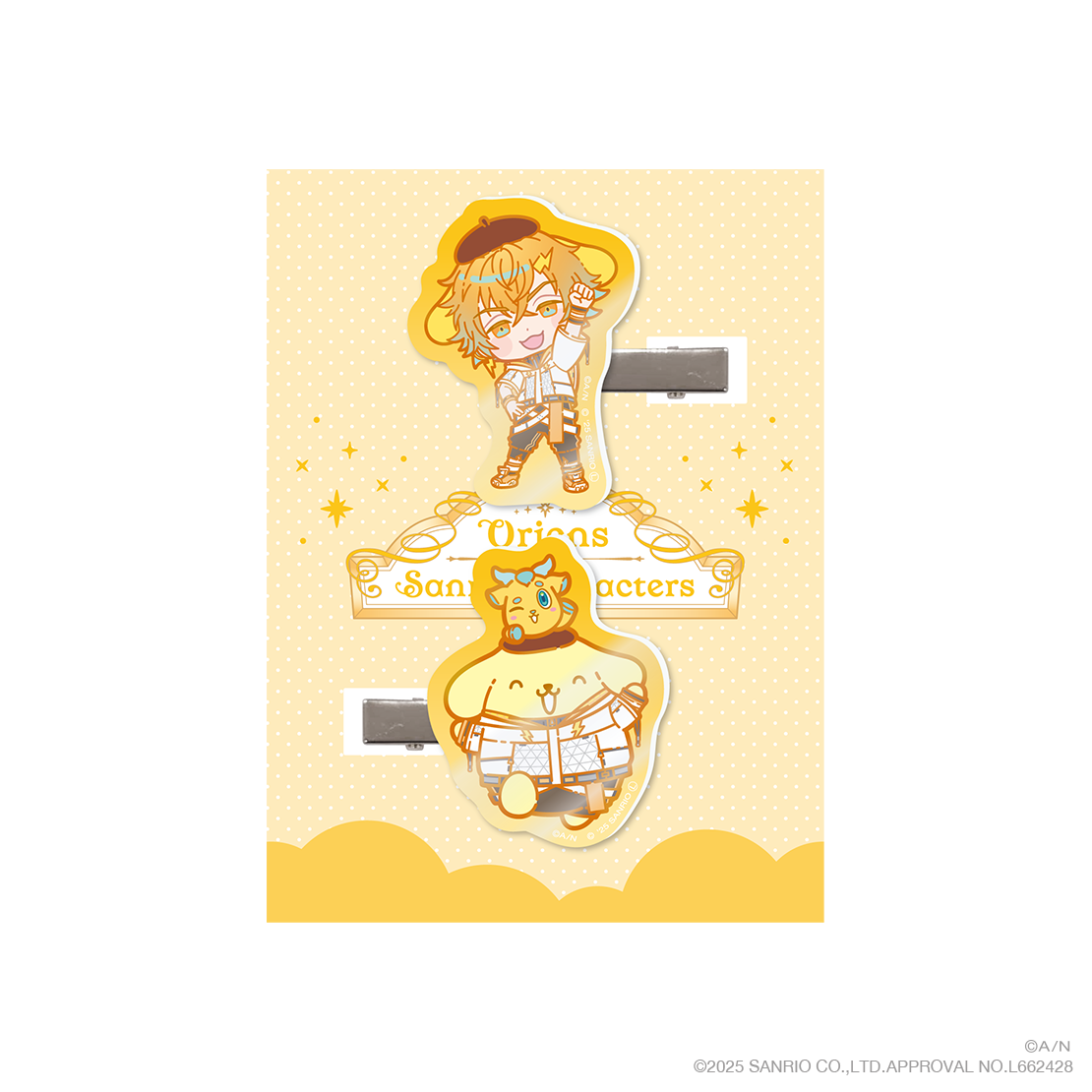 【Oriens×サンリオキャラクターズ】ヘアクリップの商品画像