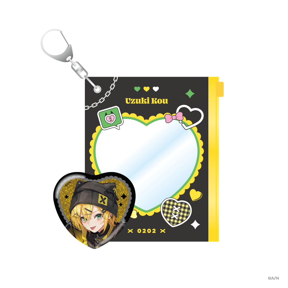 【Devilish Nightmare】ハート缶バッジ&ケースカバーの商品画像