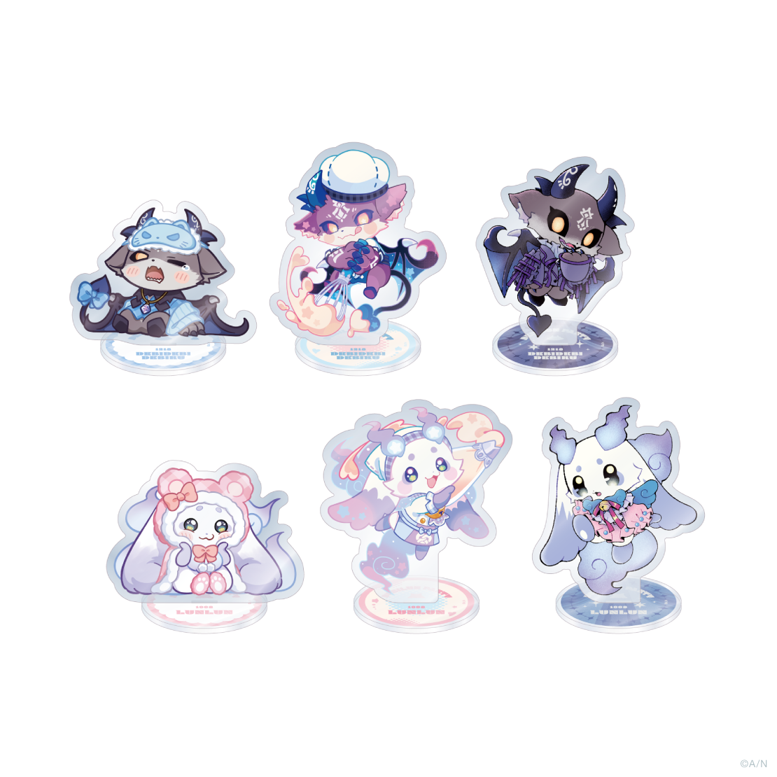 【でびるんぱ～てぃ～】両面アクリルスタンド あくまてんし ルンルンの公式画像