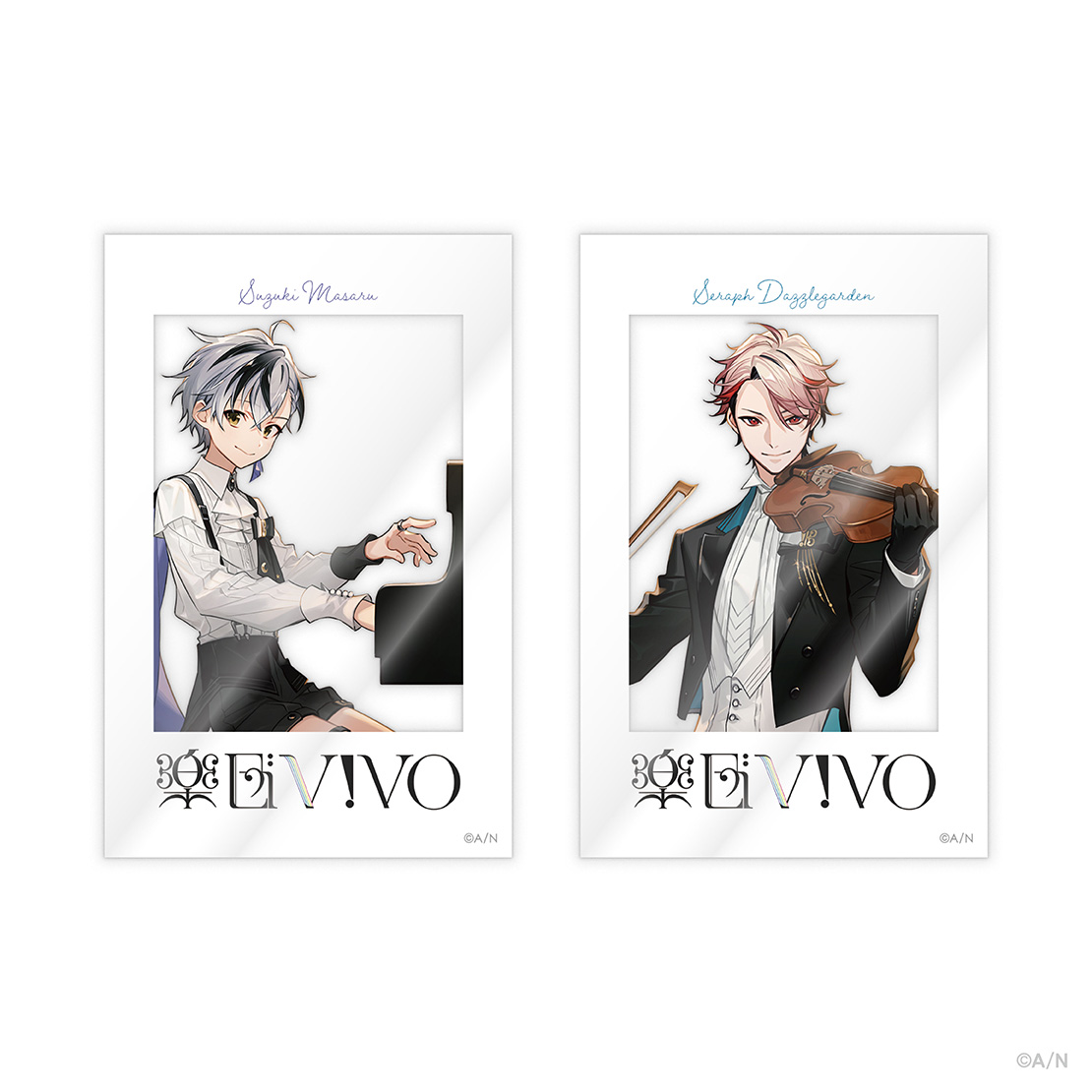 【オリジナルグッズ】楽団V!VO Side-B チェキ風クリアカード 【オリジナルグッズ】楽団V!VO チェキ風クリアカード セラフ・ダズルガーデンの公式画像