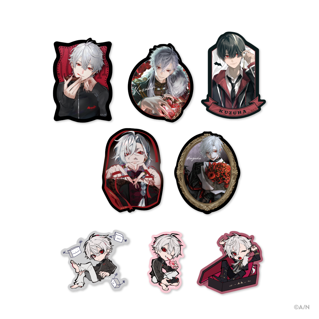 【Happy B-day to Kuzuha】缶入りステッカーセットの商品画像