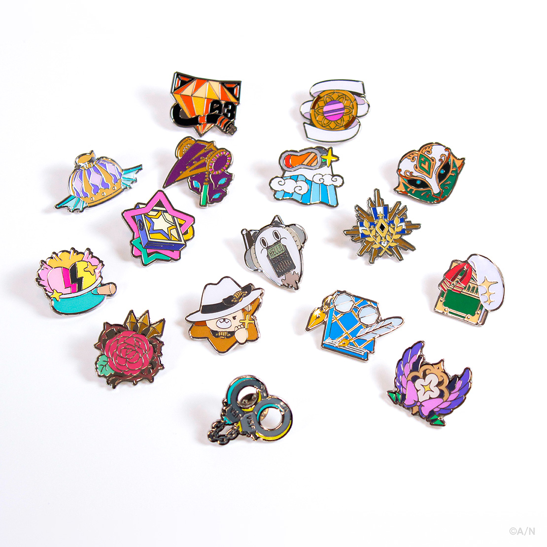 【NIJISANJI EN PIN BADGE COLLECTION Vol.1】モチーフピンバッジ サニー・ブリスコー