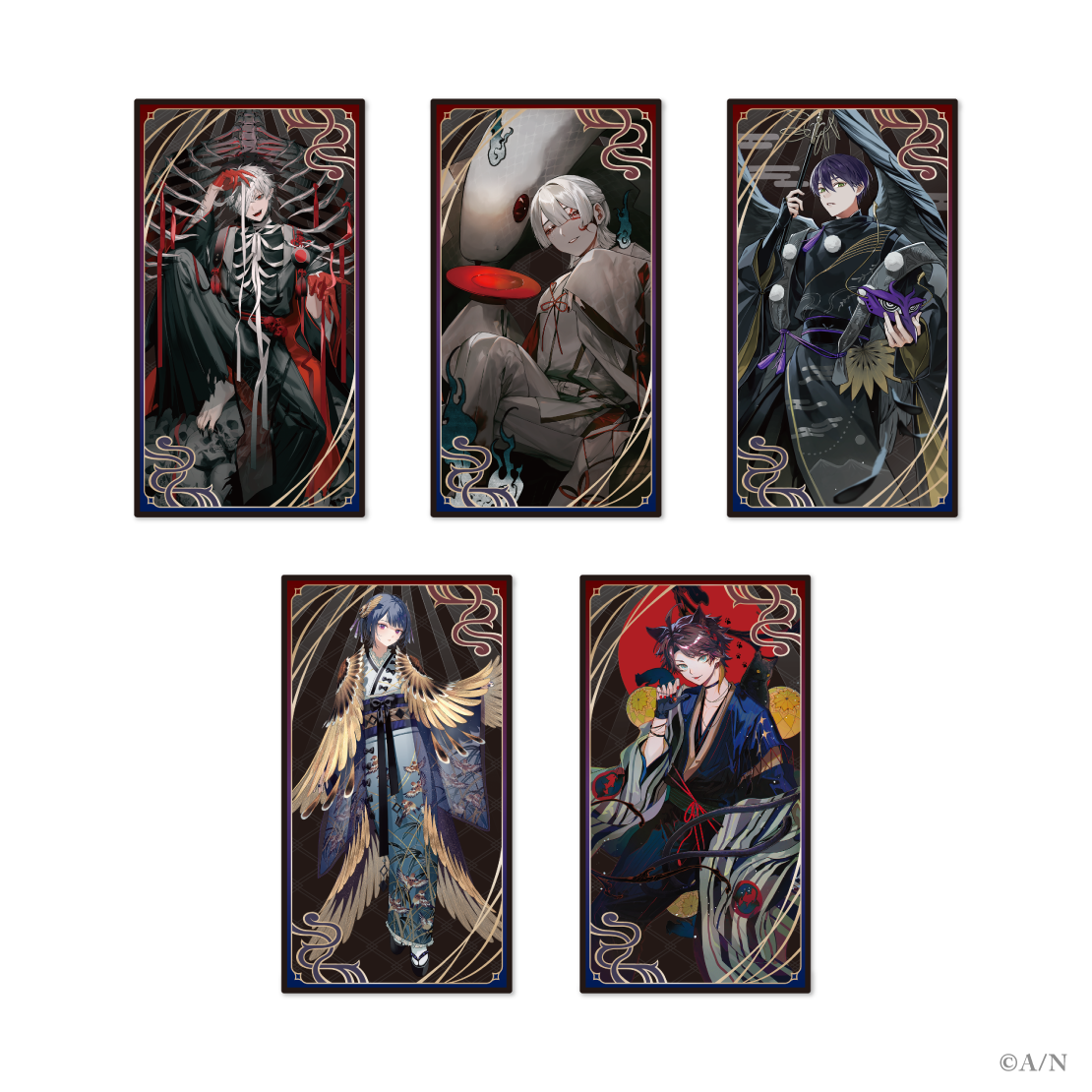 【にじさんじ妖怪万化】お札風カードセットの商品画像