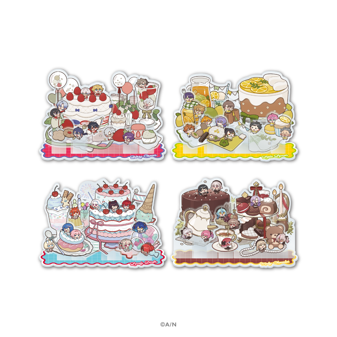 【にじさんじ 8th with cake!】アクリルジオラマ