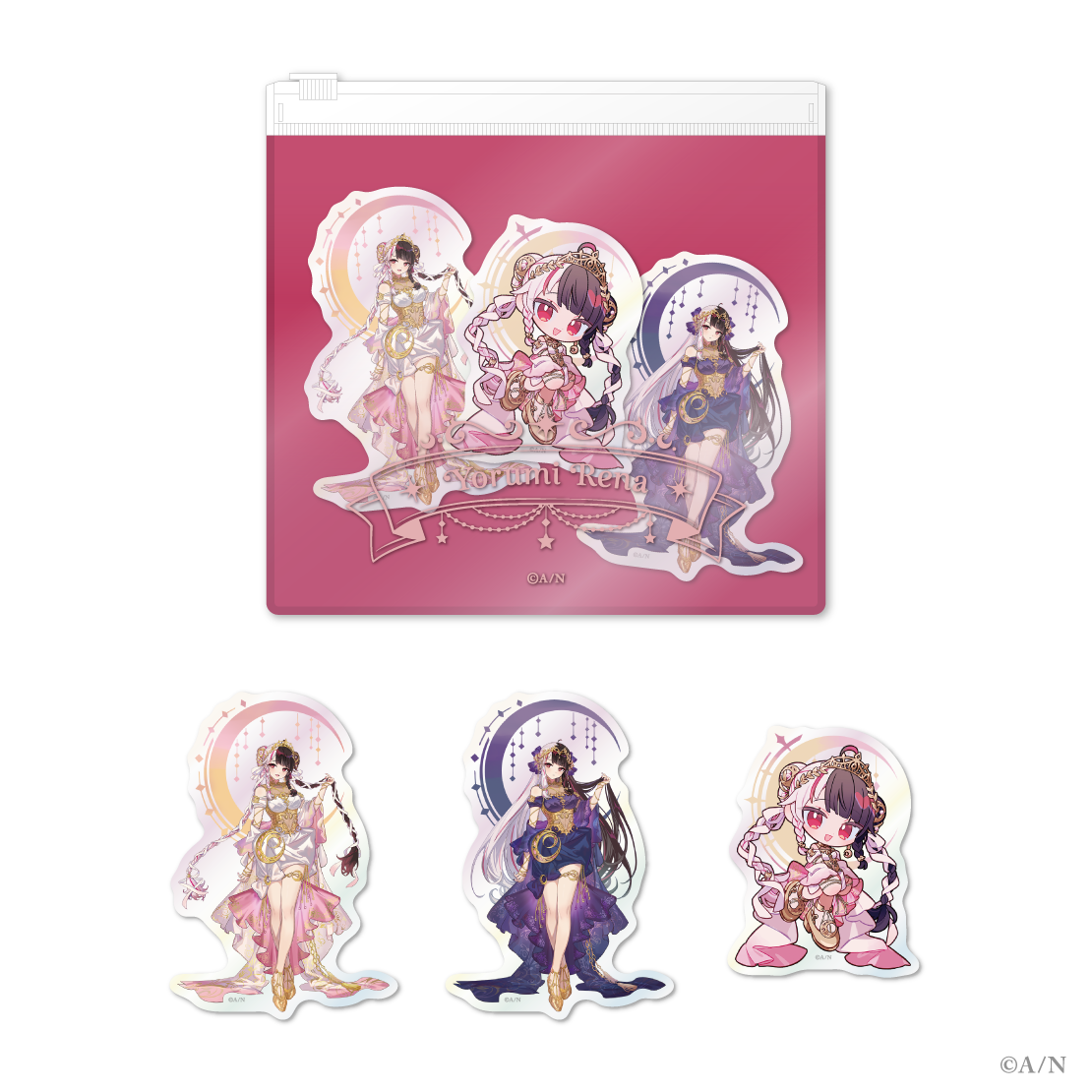 【SMC組 6th Anniversary】ポーチ入りステッカーセットの商品画像