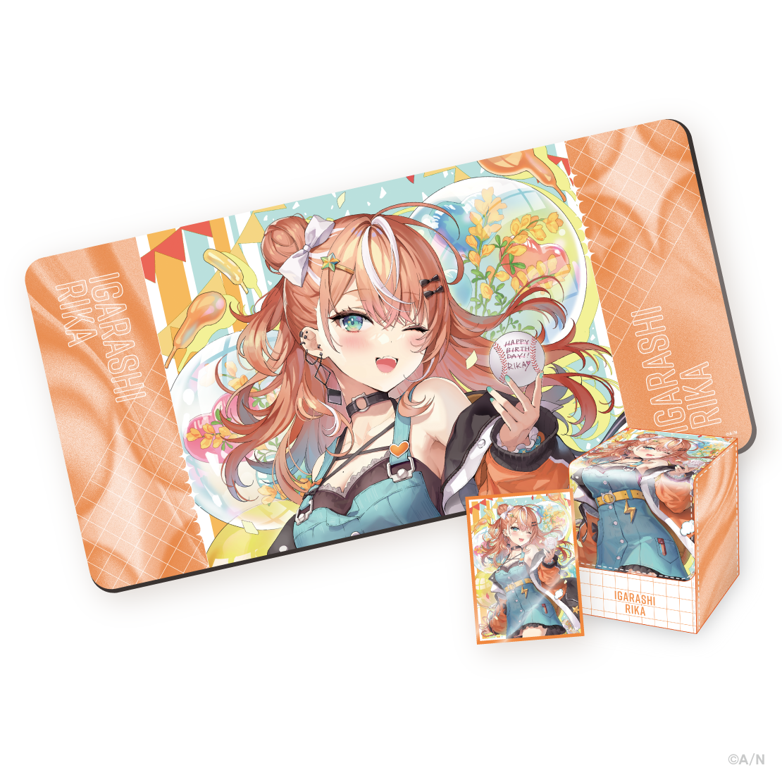 【カードサプライ vol.1】五十嵐梨花 【カードサプライ vol.1】デッキケース 五十嵐梨花の公式画像