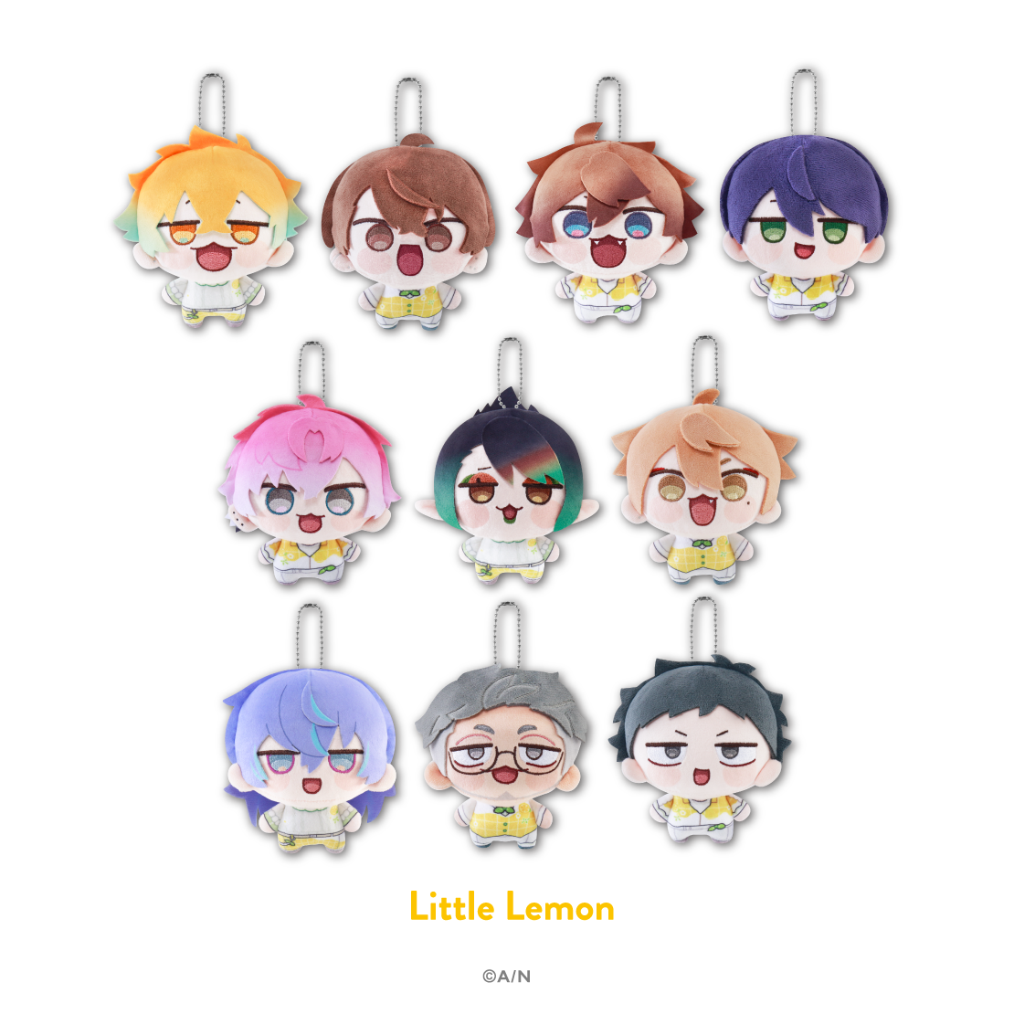 【にじさんじ 8th with cake！】にじまるっと ぬいぐるみマスコット Little Lemon 【にじさんじ 8th with cake！】にじまるっと ぬいぐるみマスコット 舞元啓介