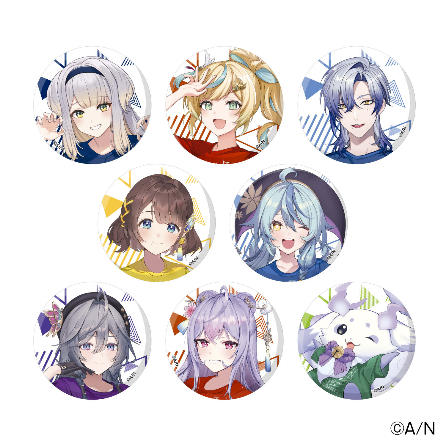 【にじフェス2025】クラスTシャツ ランダム缶バッジ B ver.の公式画像
