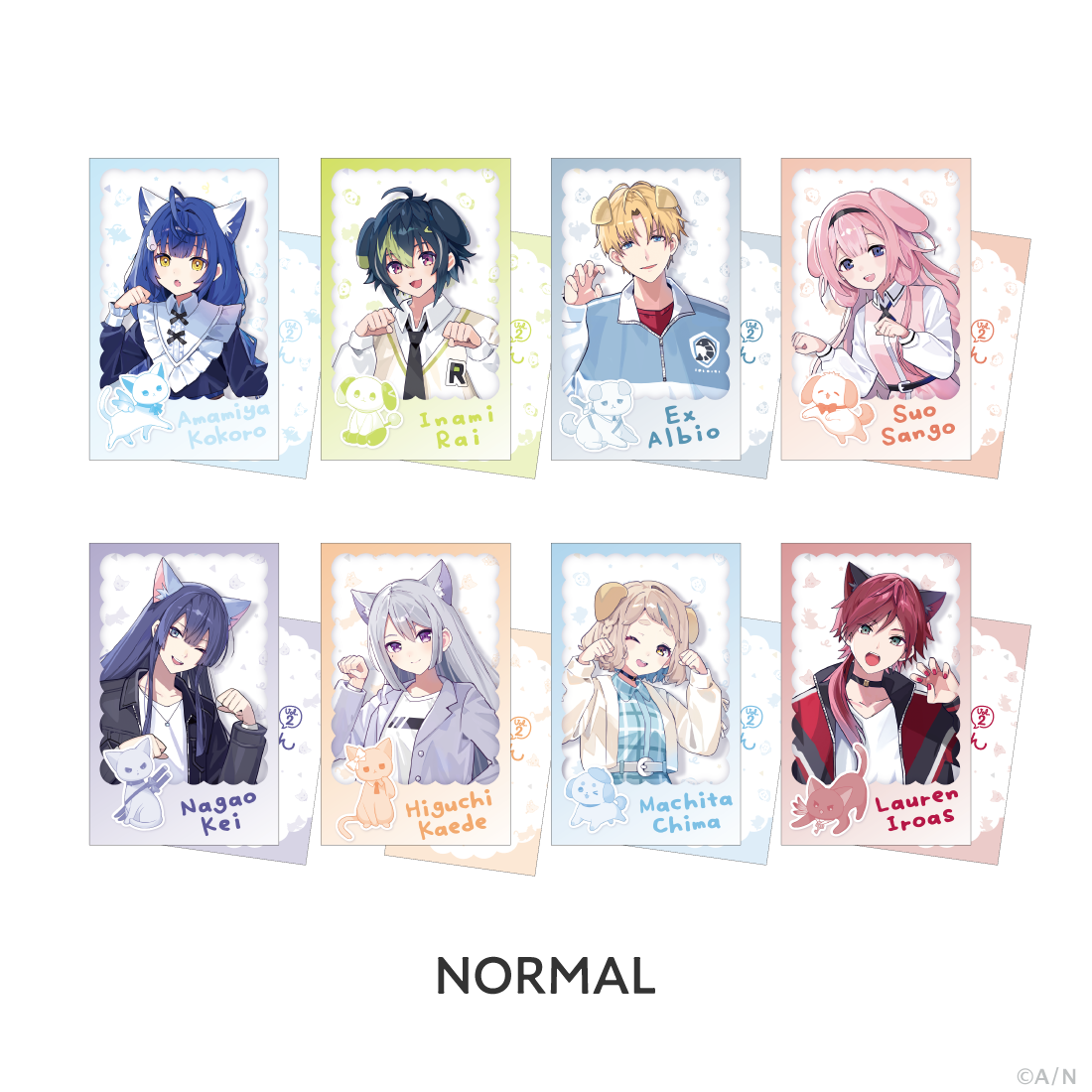 【わんにゃんdays vol.2】ランダムチェキ風カードの公式画像