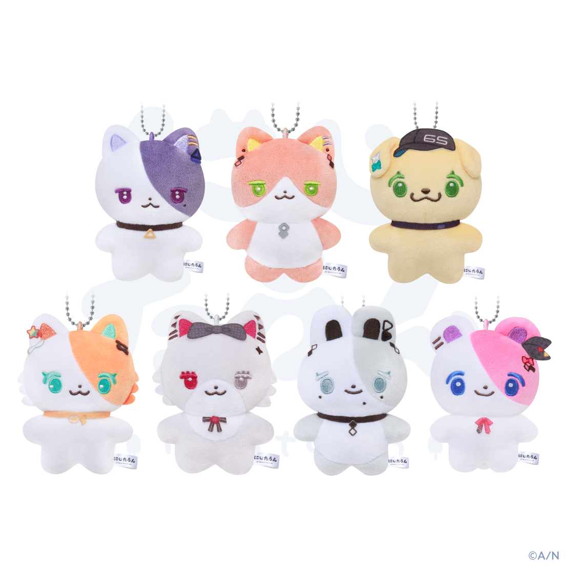 【にじたうん 4ちょうめ】ぬいぐるみマスコット 倉持めるとの公式画像