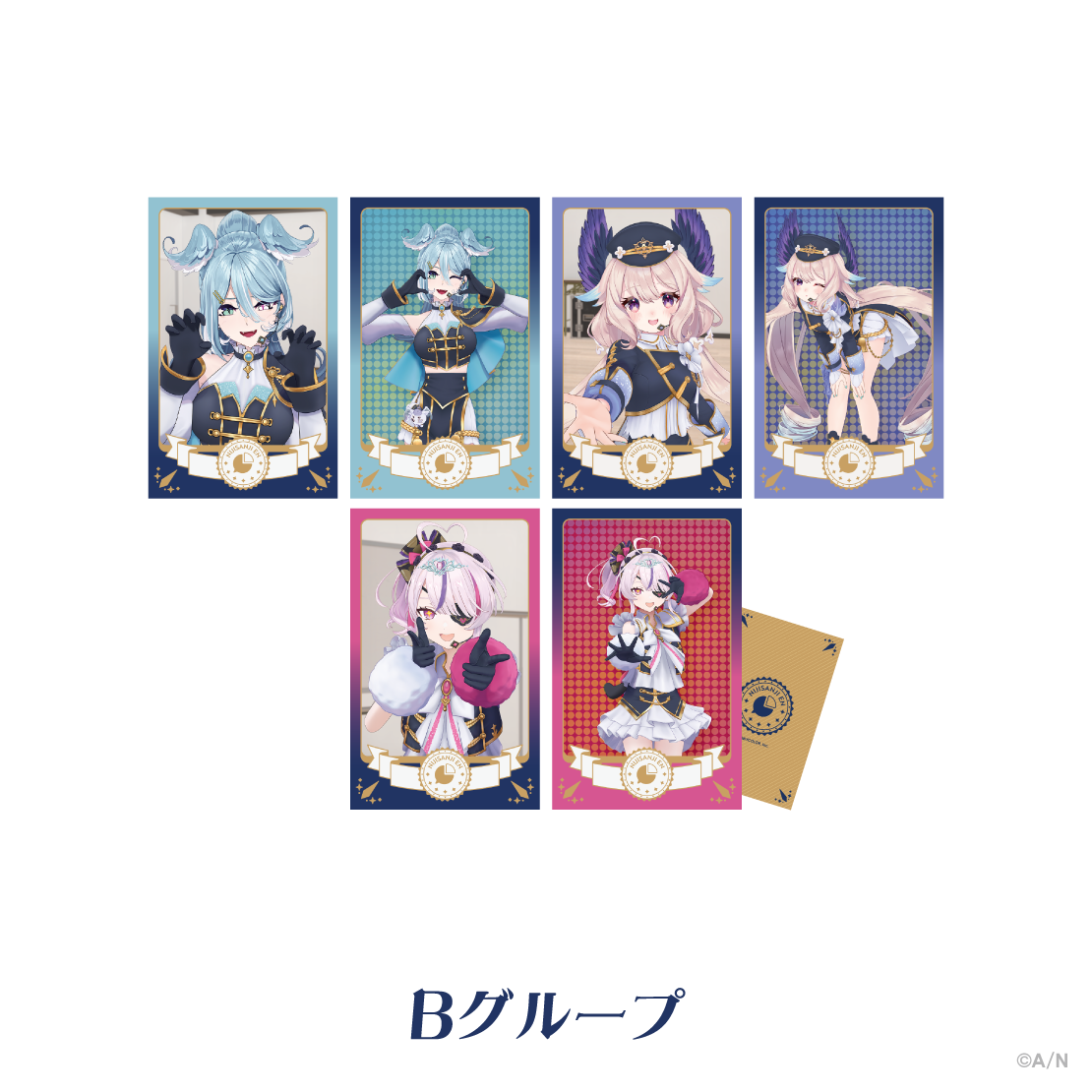【共通衣装3Dグッズ vol.5】ランダムチェキ風カード Bグループの公式画像