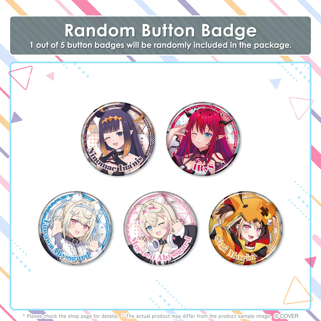 Merch US Edition Random Button Badge