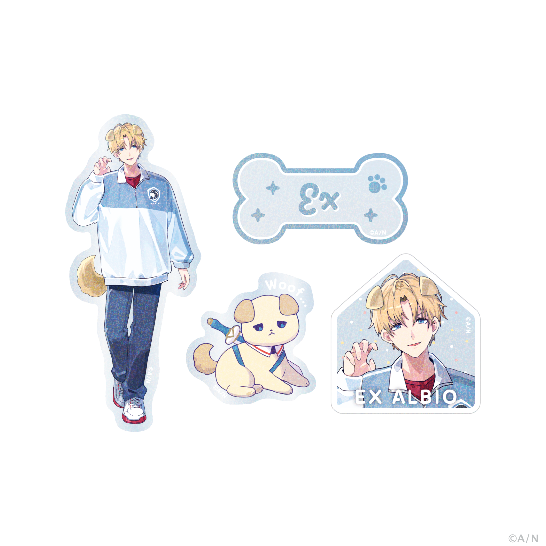 【わんにゃんdays vol.2】クリアステッカーセットの商品画像