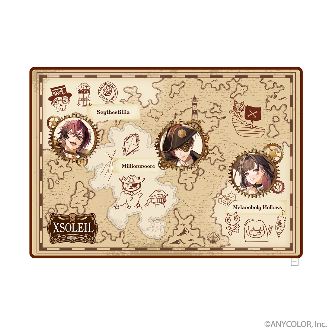 【XSOLEIL 3rd Anniversary】ブランケットの公式画像