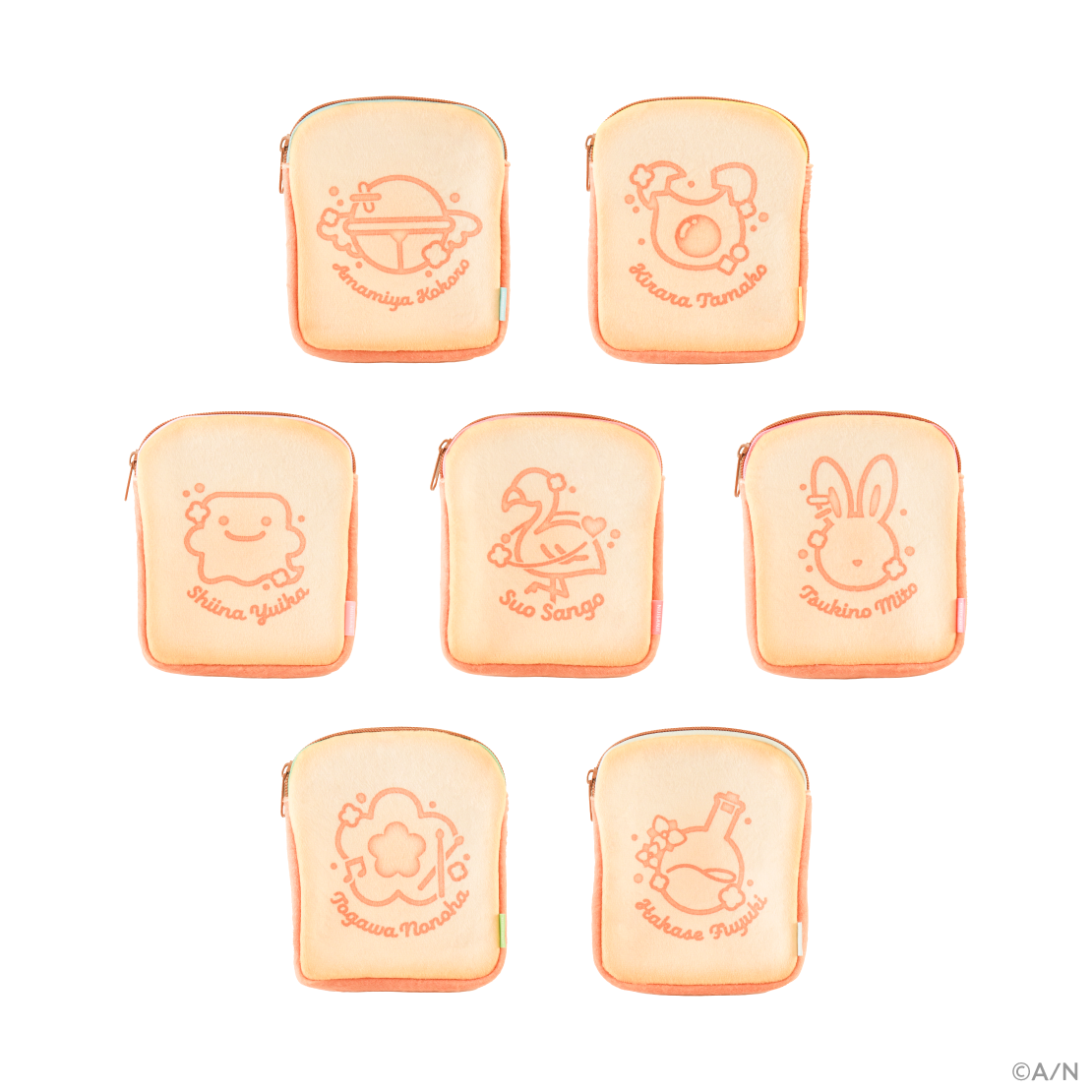 【食パンダッシュ】食パンポーチ 十河ののはの公式画像