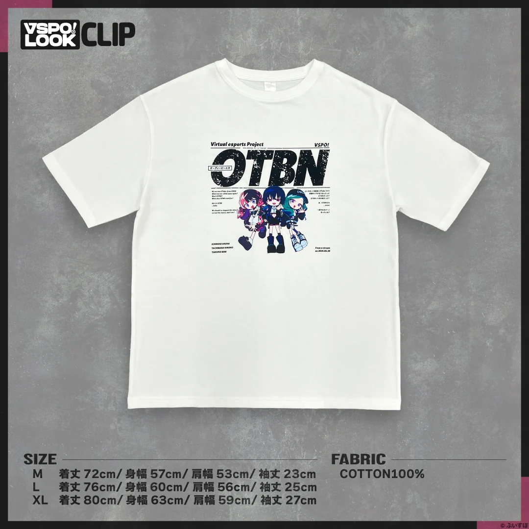 VSPO! LOOK CLIP OTBN TEEの商品画像