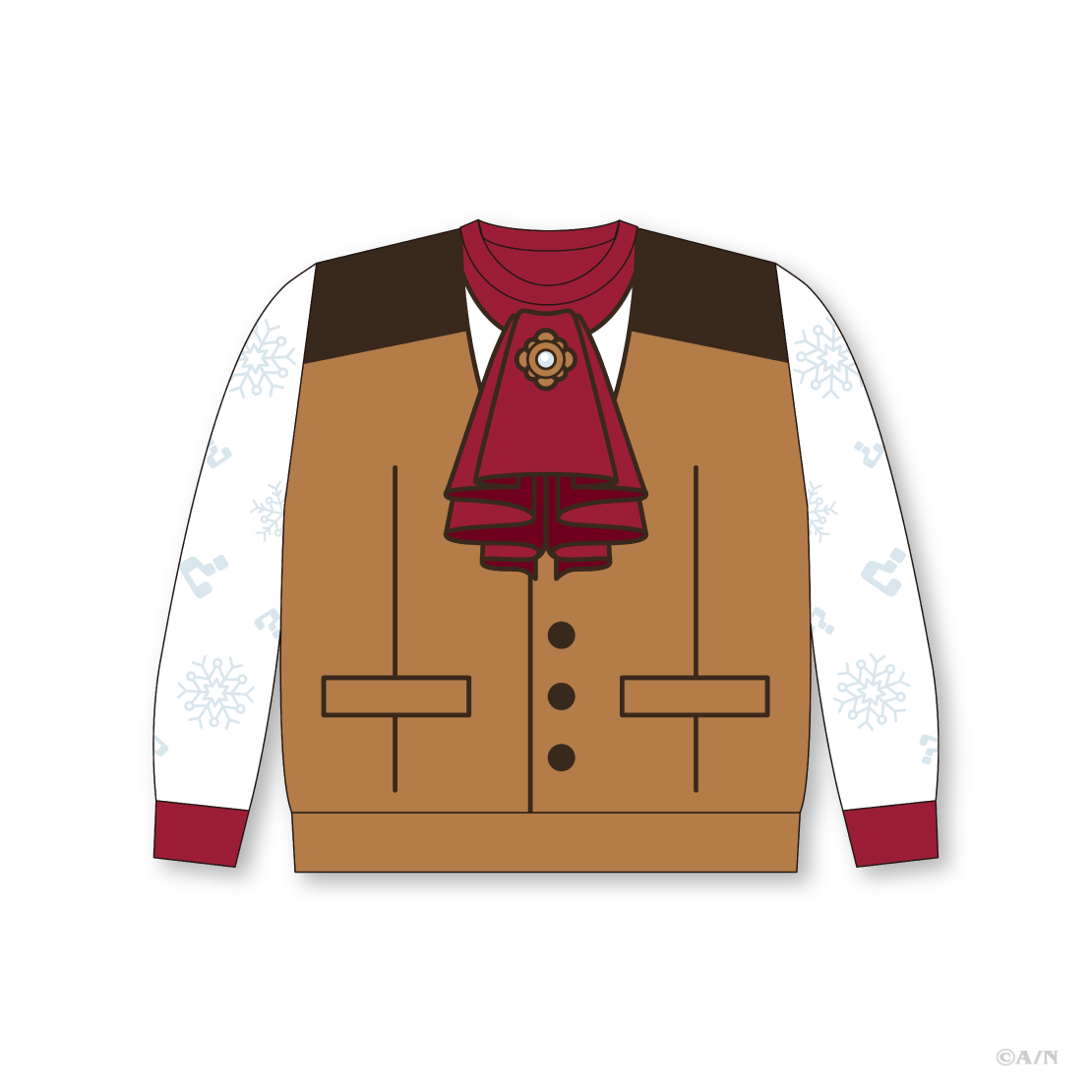 【にじさんじ Christmas Wear~KD Sweater Style~】セーター シェリン・バーガンディの商品画像