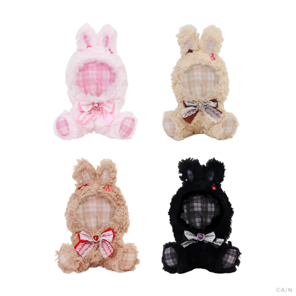 にじぬいおすわりきぐるみ