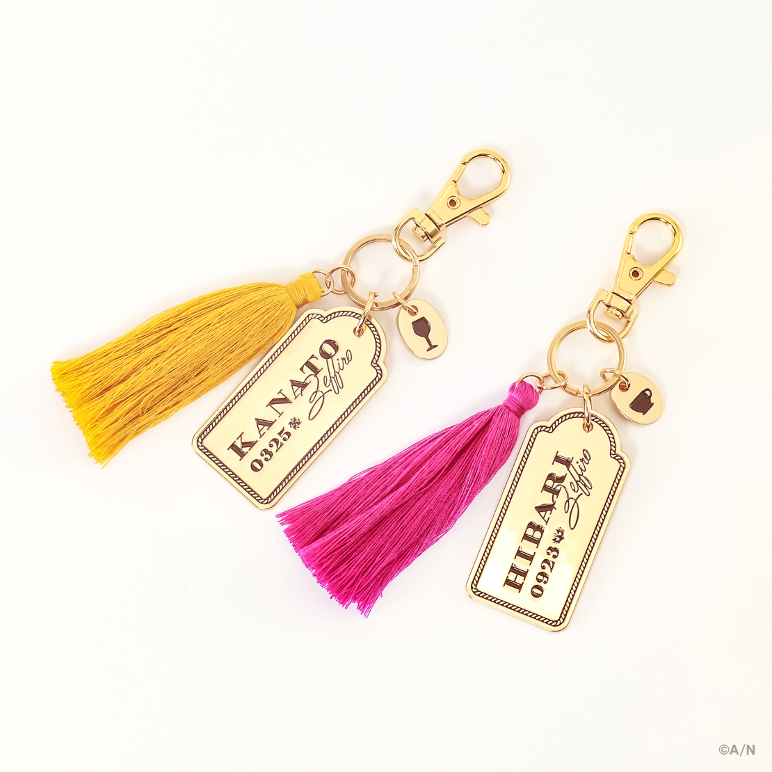 【NIJISANJI Elegant Mode Type:Kanato&Hibari】プレートチャームの商品画像