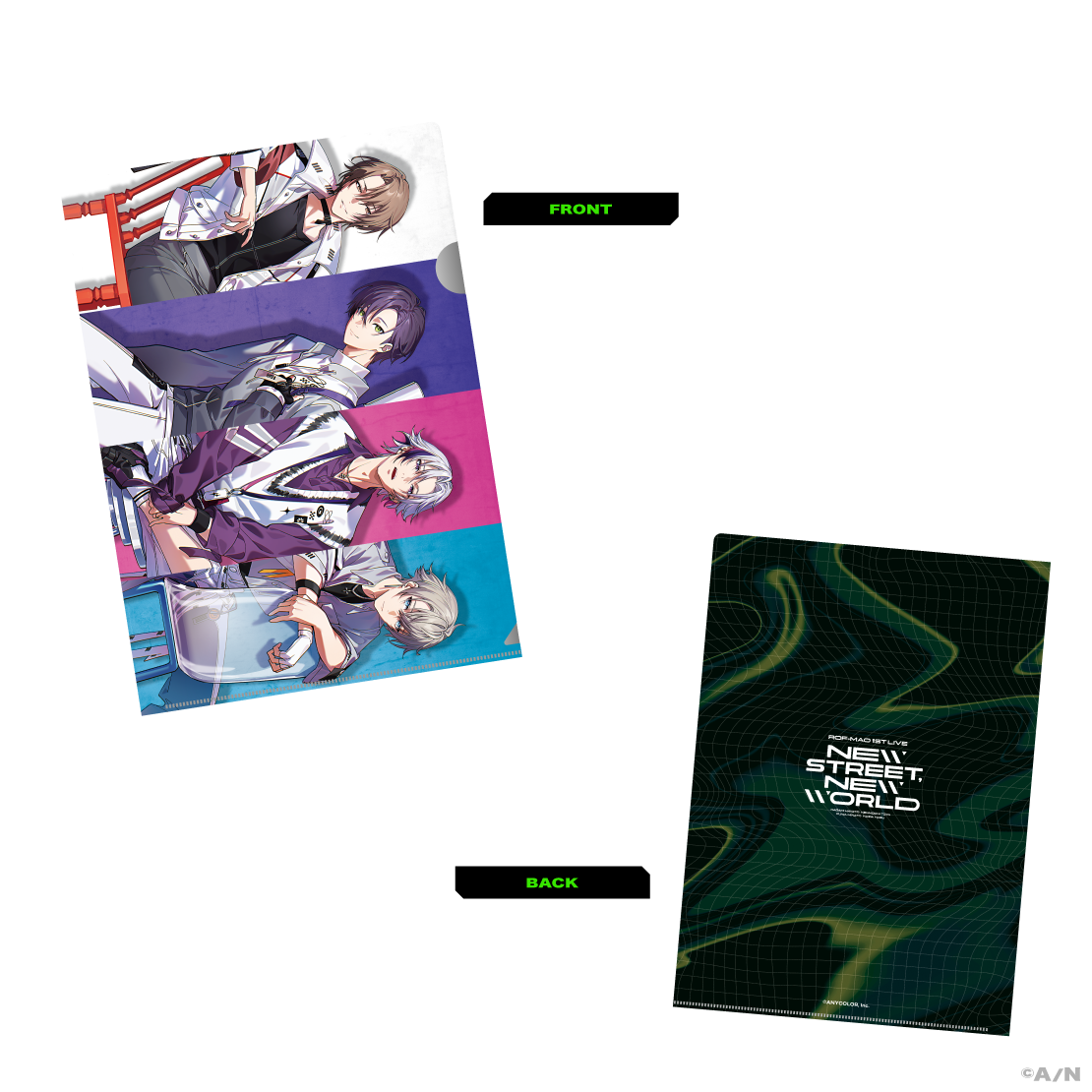 【2024年6月お届け分】【ROF-MAO 1st LIVE】クリアファイルセットの商品画像