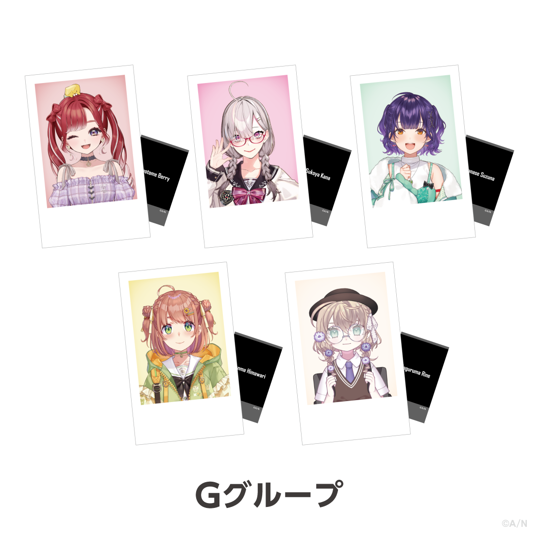 【Another Style Goods vol.1】ランダムチェキ風カード Gグループの公式画像