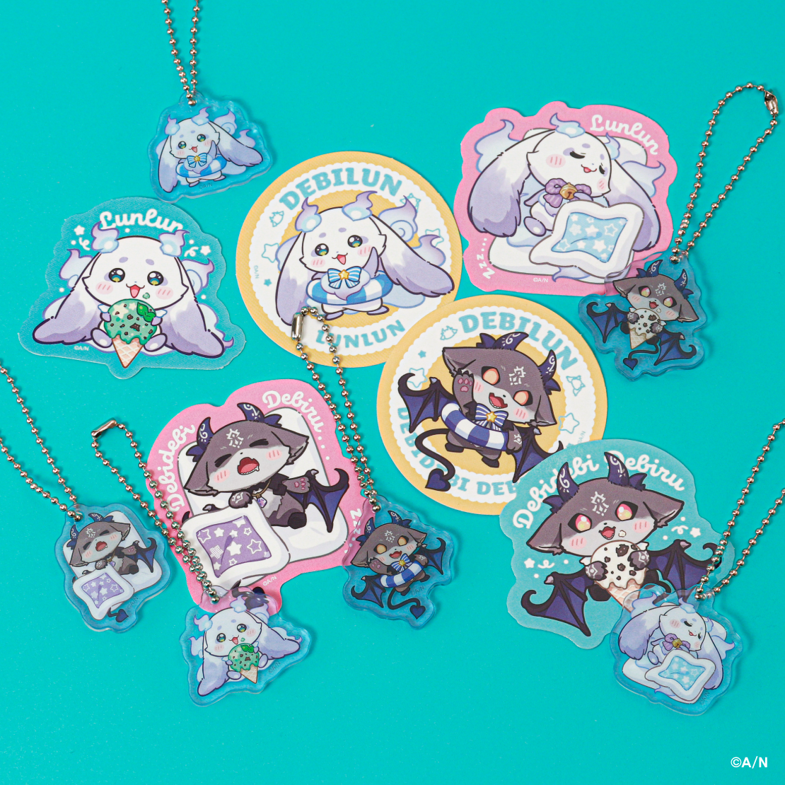 【でびるんSummer】ランダムステッカーの商品画像