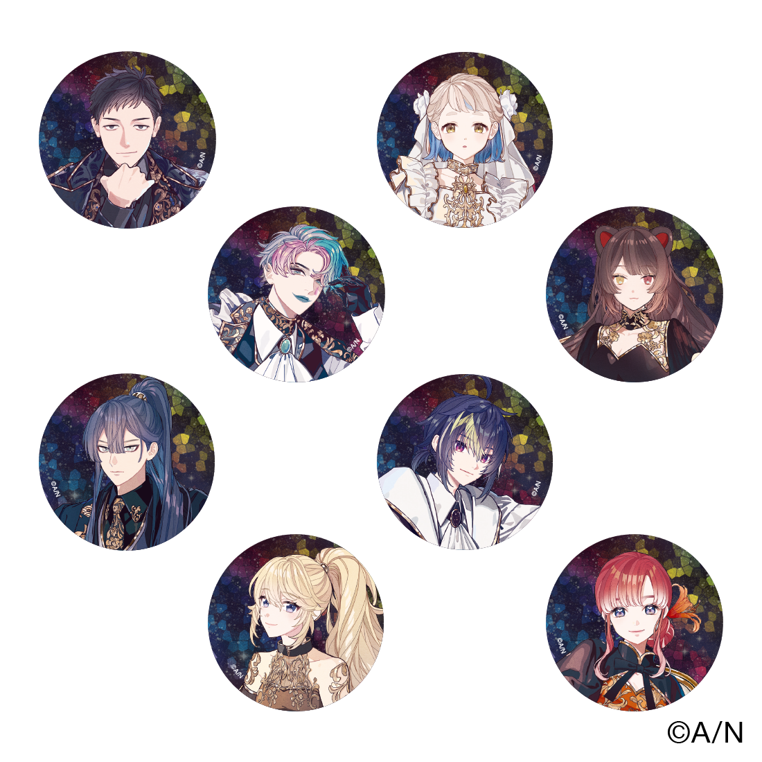 【Uncharted Spheres】ランダム缶バッジ【にじフェス2026】