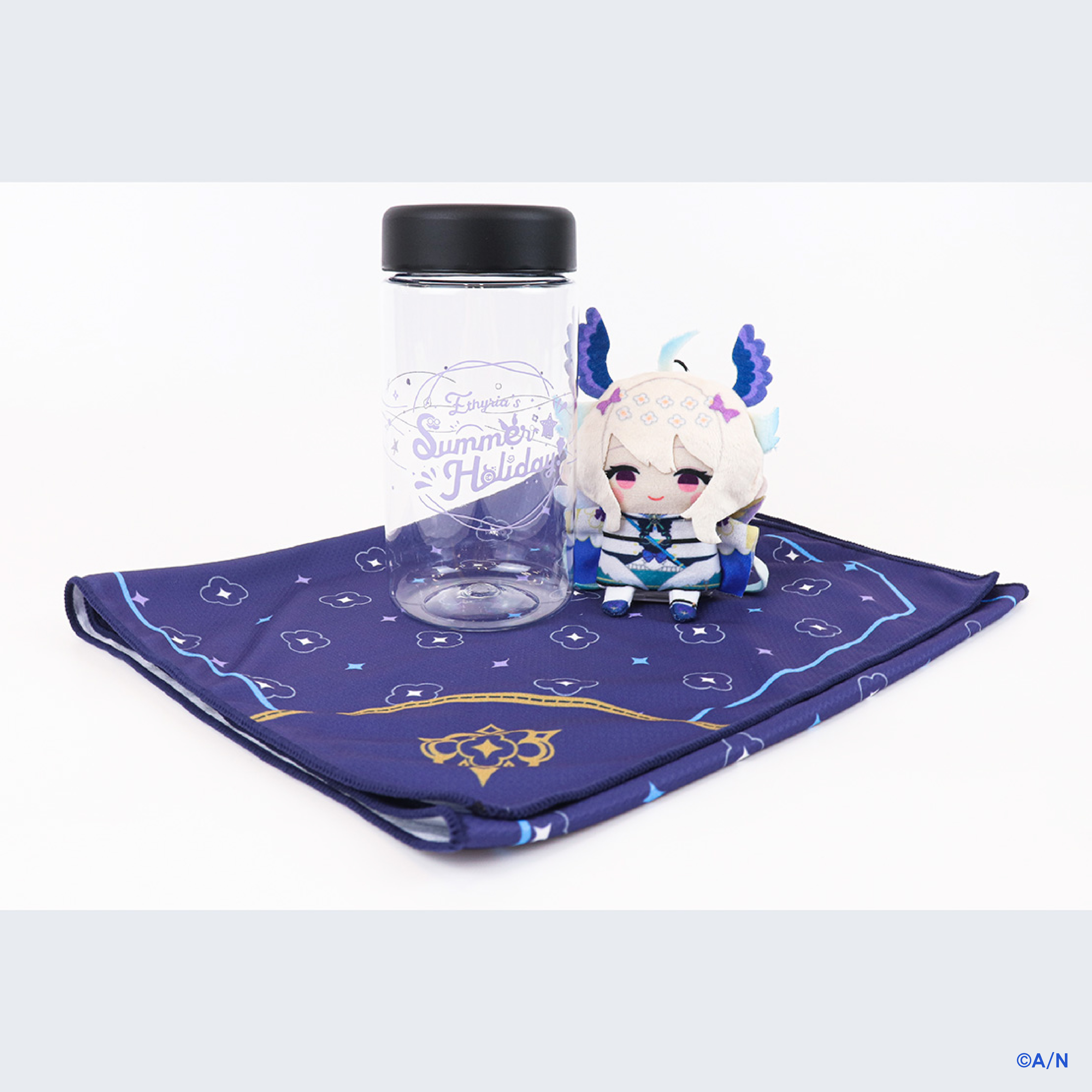 【Ethyria's Summer ☆ Holiday!】ボトル入り冷感タオル