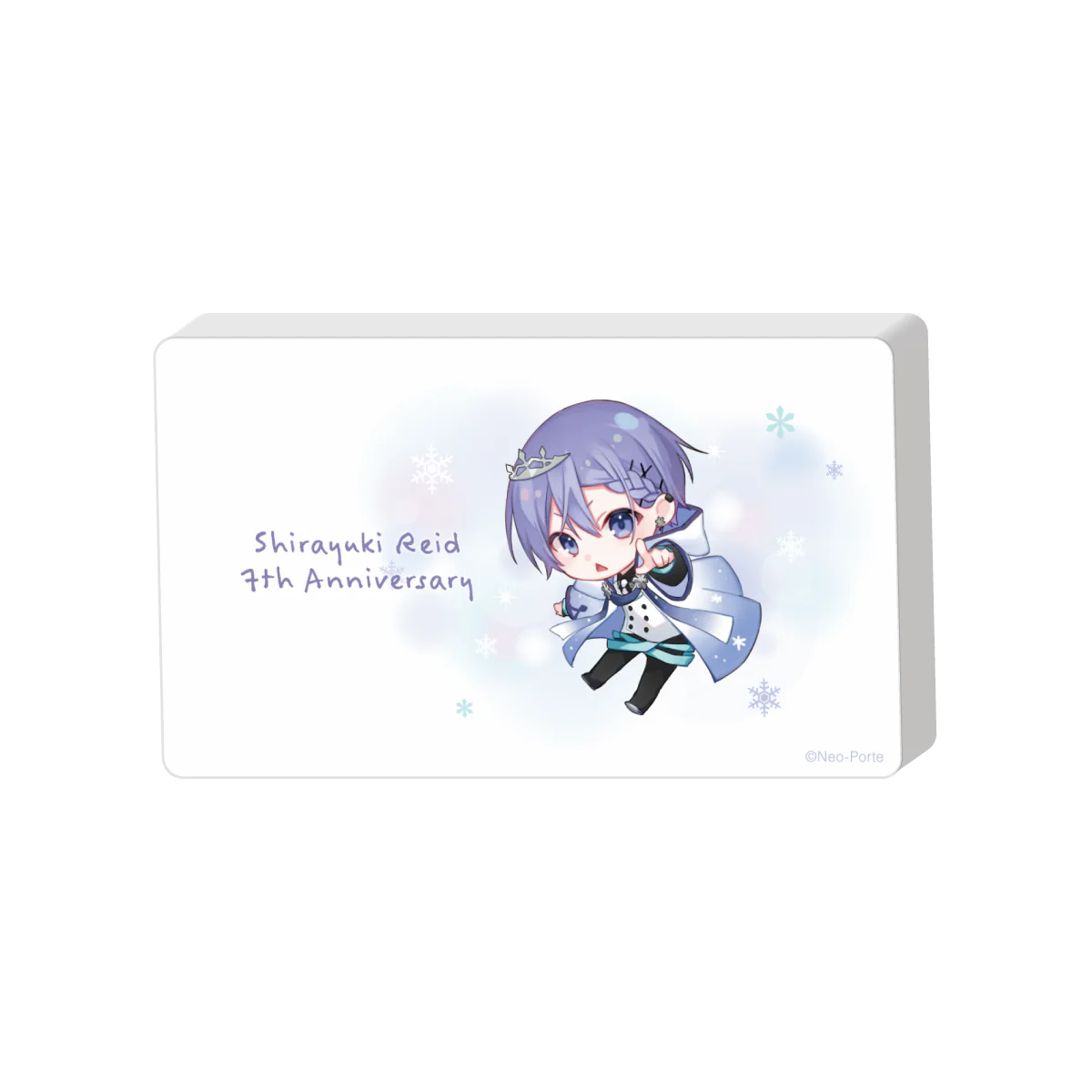 【白雪レイド】 7周年記念 モバイルバッテリー